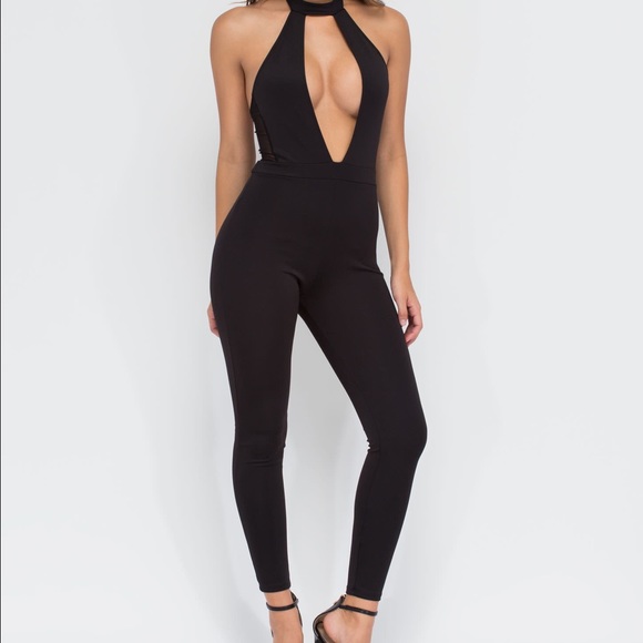Black jumpsuit