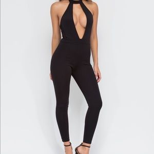 Black jumpsuit