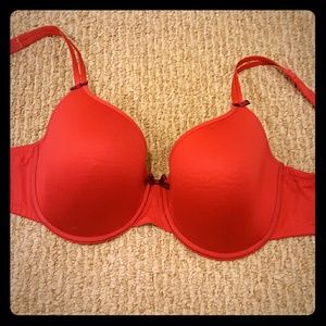 Red Chantelle bra
