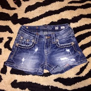 Miss Me Brand Signature Shorts🌟 size 24