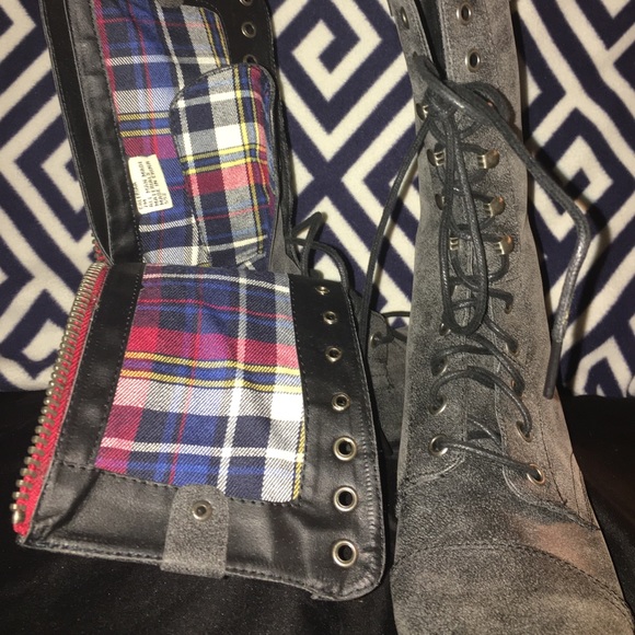 Madden girl combat boot size 7