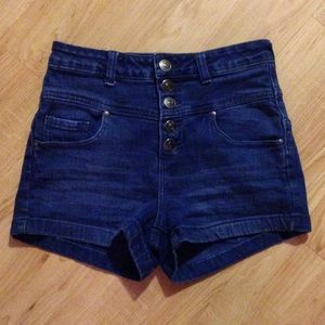 Delia's high waisted jean shorts. Size 0.