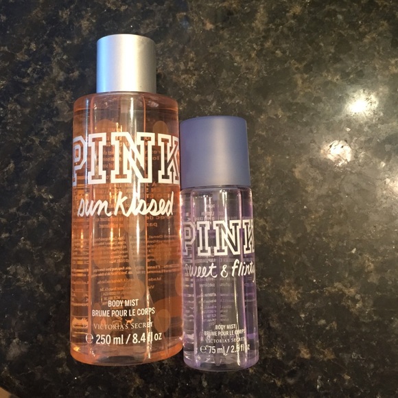 2 pink perfumes