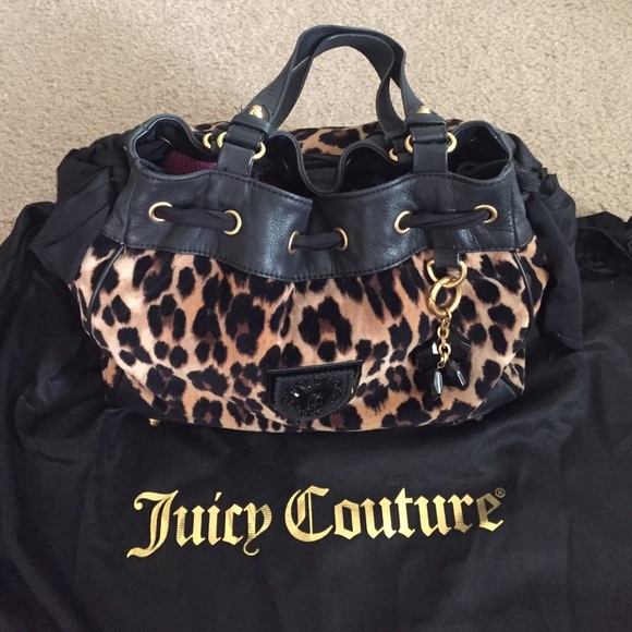 Juicy Couture cheetah daydreamer purse - Picture 1 of 5