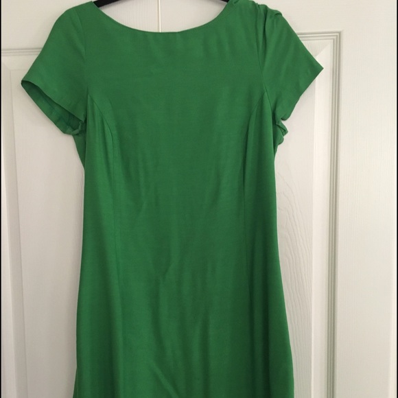 Green Zara dress