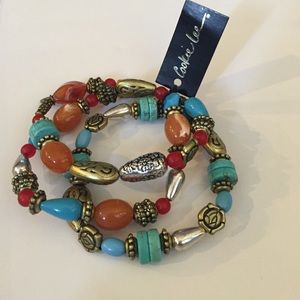Set of 3 Beaded Bracelets