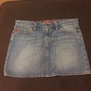 Big Star blue jean skirt