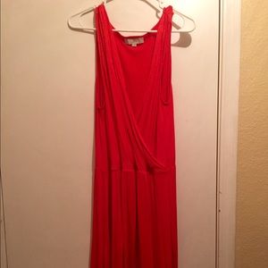 Orange loft maxi style dress