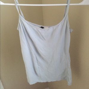 H&M Light Blueish White Camisole