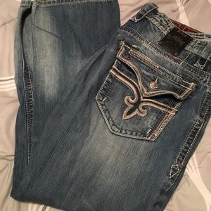 Men's Rock Revival Troy Relaxed Straight size 36