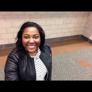 H&M black biker jacket