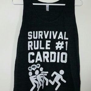 Zombieland Tank -Rule #1 Cardio