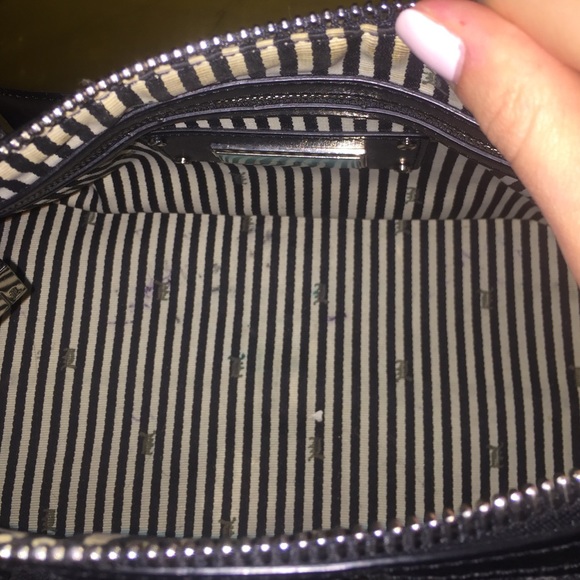 L.A.M.B. Black/white mandeville satchel - Picture 2 of 4