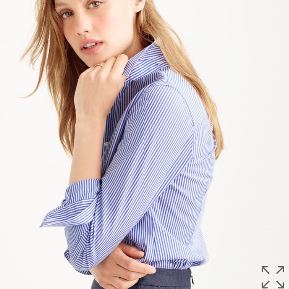 New w/ Tags J. Crew Striped Favorite Shirt Sz. 2