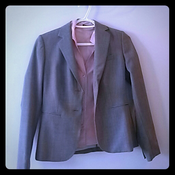Sisley salmon button down.