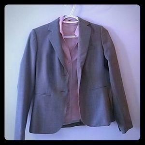 Sisley salmon button down.