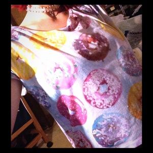 Donut Oversized Crop Top