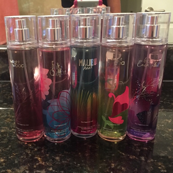 5 different types of perfumes
