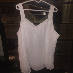 🆕 Torrid Plus Size 4 Ivory Embroided Camisole