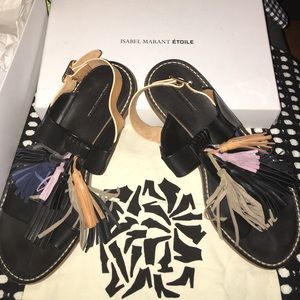 Isabel Marant Pompons Sandals