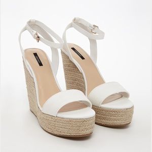 Espadrille wedge sandals
