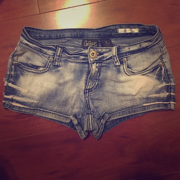 Size 0 short shorts from Forever 21
