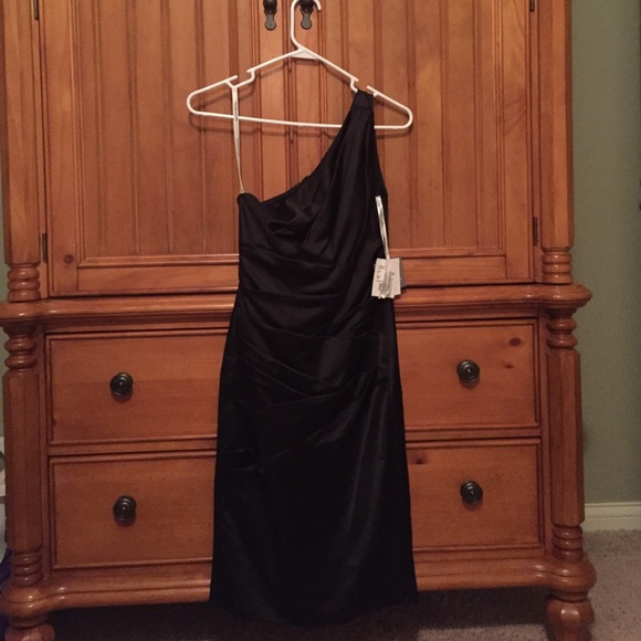 Black cocktail dress