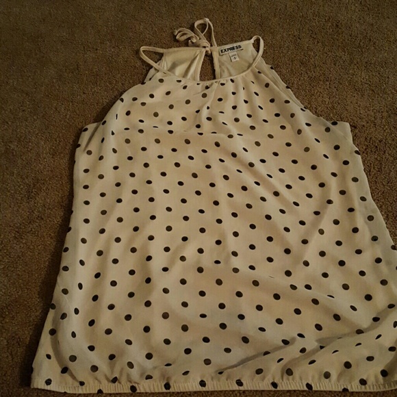 Blush and polka dots Cami