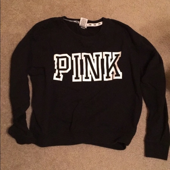 Victoria's Secret PINK Black Sweater