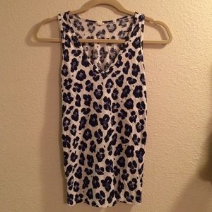 J.Crew Leopard Tank Top