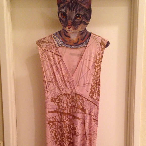 100% Silk DKNY Dress L