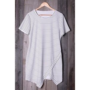 Black and white stripped dress! NEVER WORN!!!