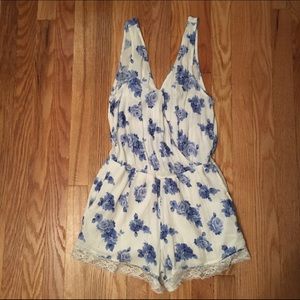 Floral Lace Romper
