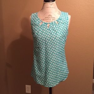 Banana Republic sleeveless blouse