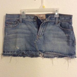 Hollister Jean skirt