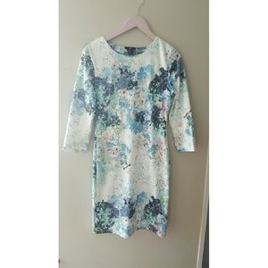 H&M Watercolor Floral Dress