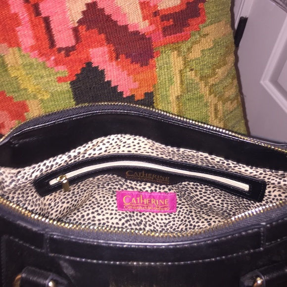 Catherine Malandrino black handbag - Picture 4 of 4