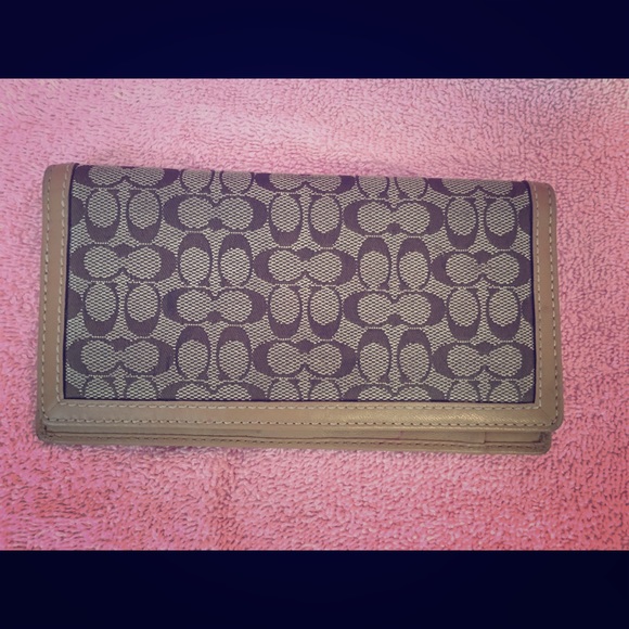 Coach Checkbook Holder