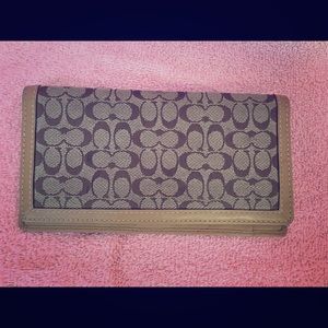 Coach Checkbook Holder