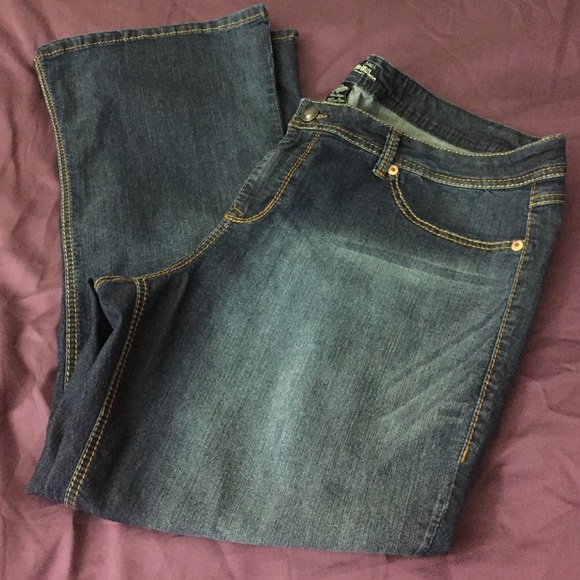 Boot cut jeans!