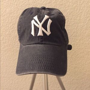 Needle Washed NY Yankee Hat