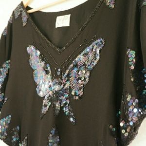 Free People Sequin Top