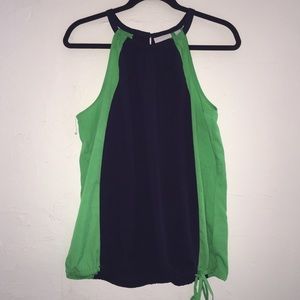 NWOT Two Tone Lightweight Tank Top/ Blouse