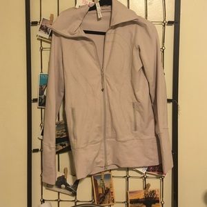 Off white lulu lemon jacket