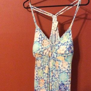 Spaghetti strapped top