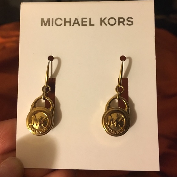 Authentic Michael Kors drop earrings.