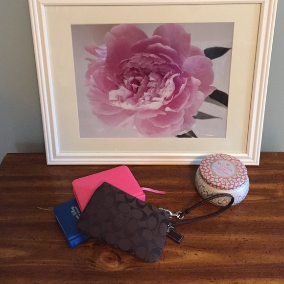 NWOT- Brown COACH wristlet!