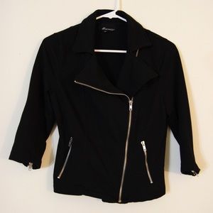 F21 Moto Zip Jacket
