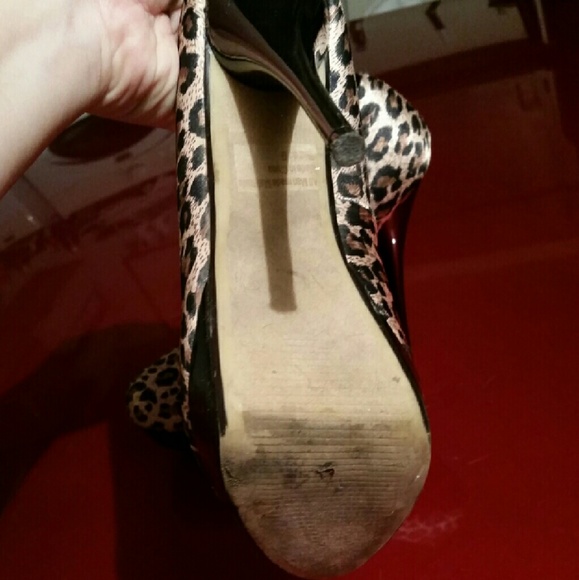 Leopard Print Heels - Picture 3 of 3
