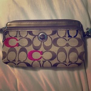 Coach wristlet